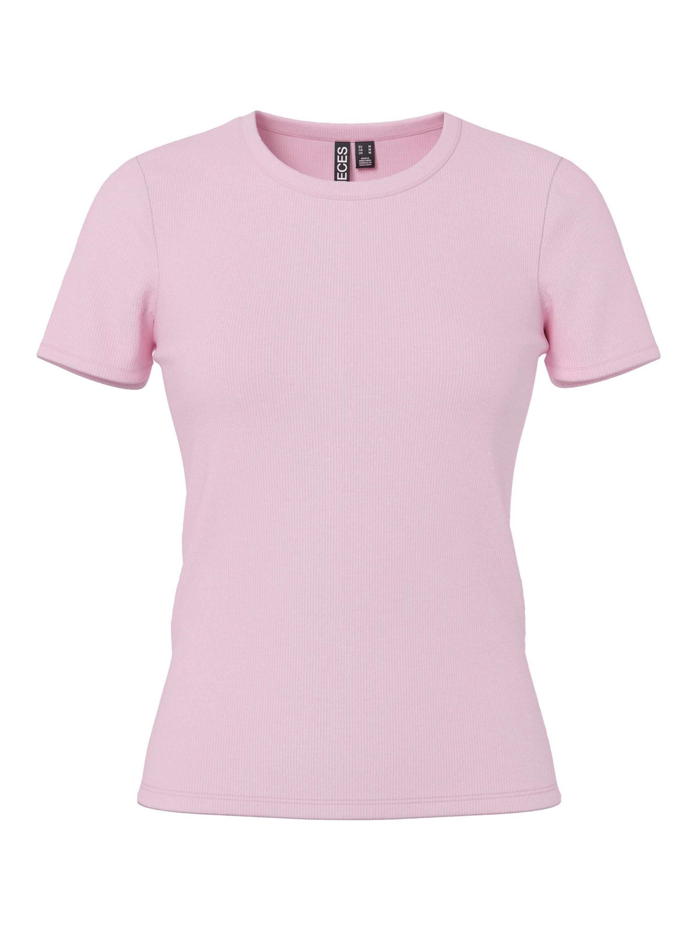 T-shirt 'PCMay' PIECES en rose : devant