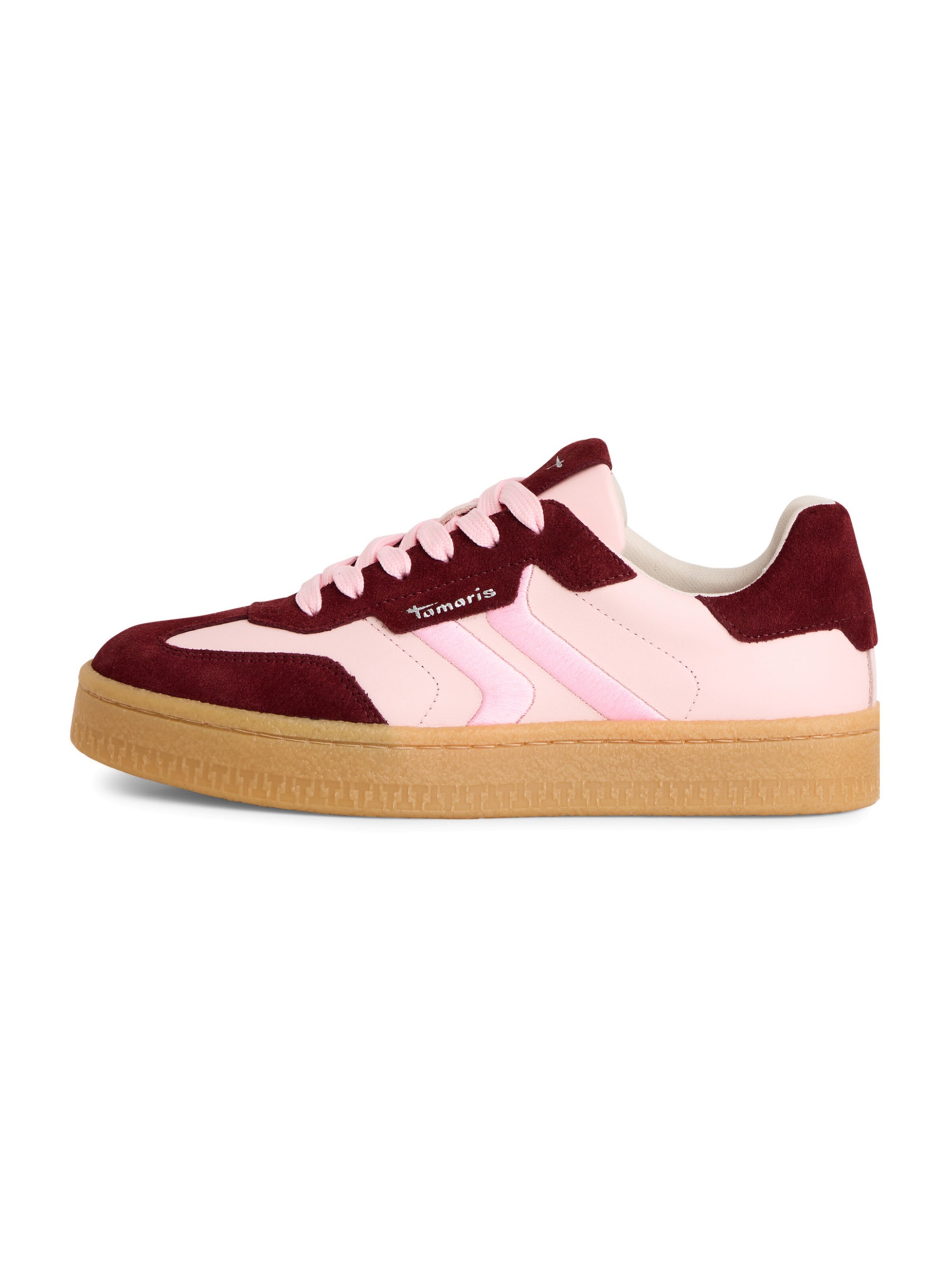 Baskets basses Tamaris en rose