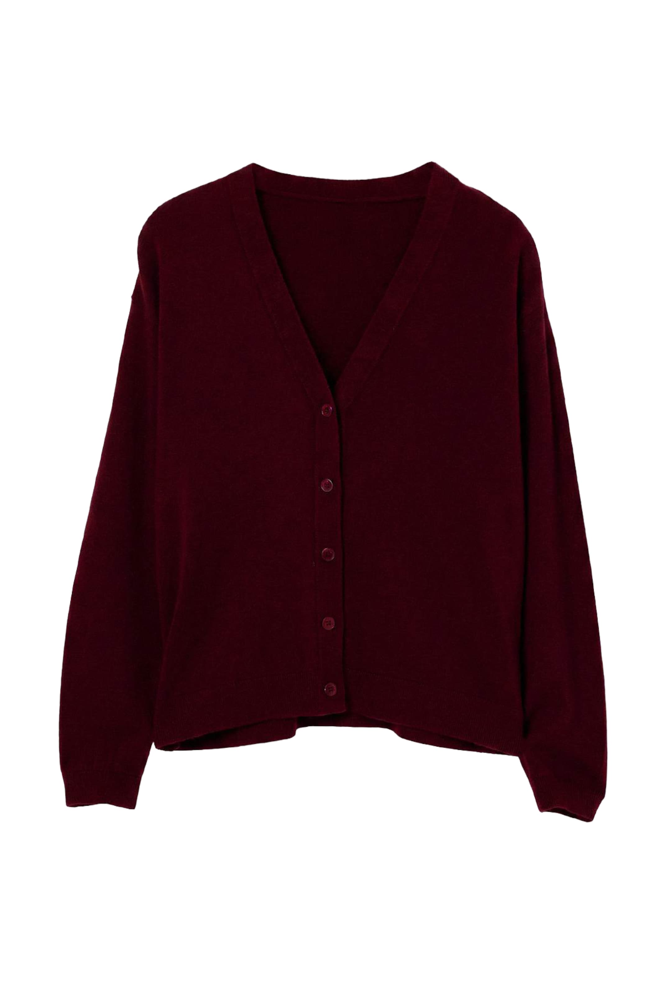 Cardigan Trendyol en rouge : devant
