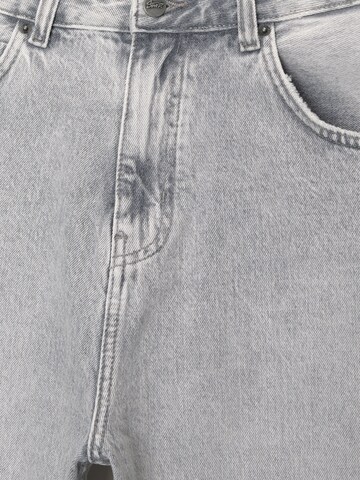 Pull&Bear Loosefit Jeans i grå