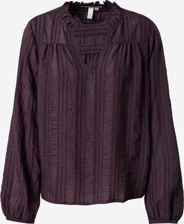 QS Bluza | vijolična barva: sprednja stran