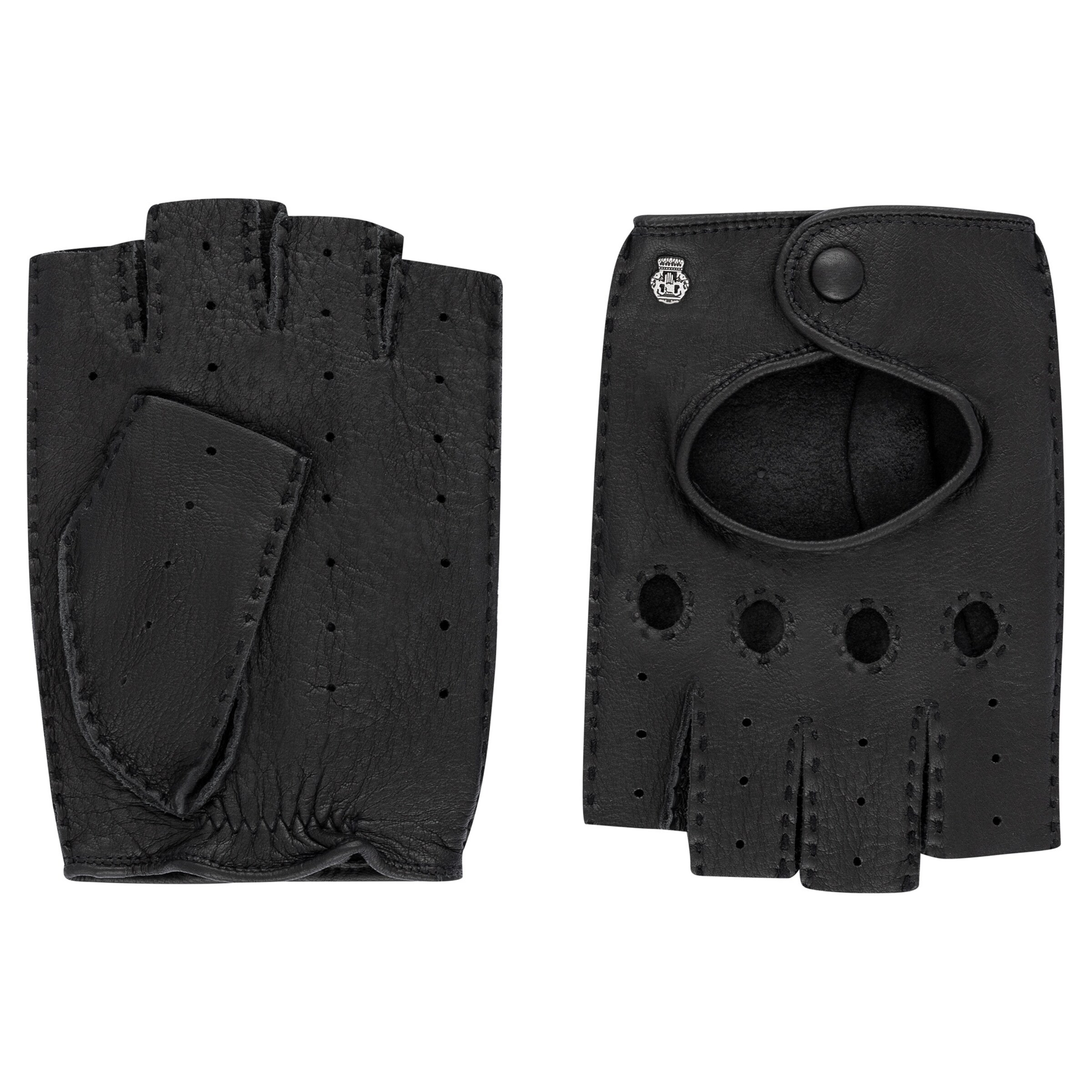 Mitaines 'CARTAGENA AUTOFAHRER' Roeckl en noir : devant