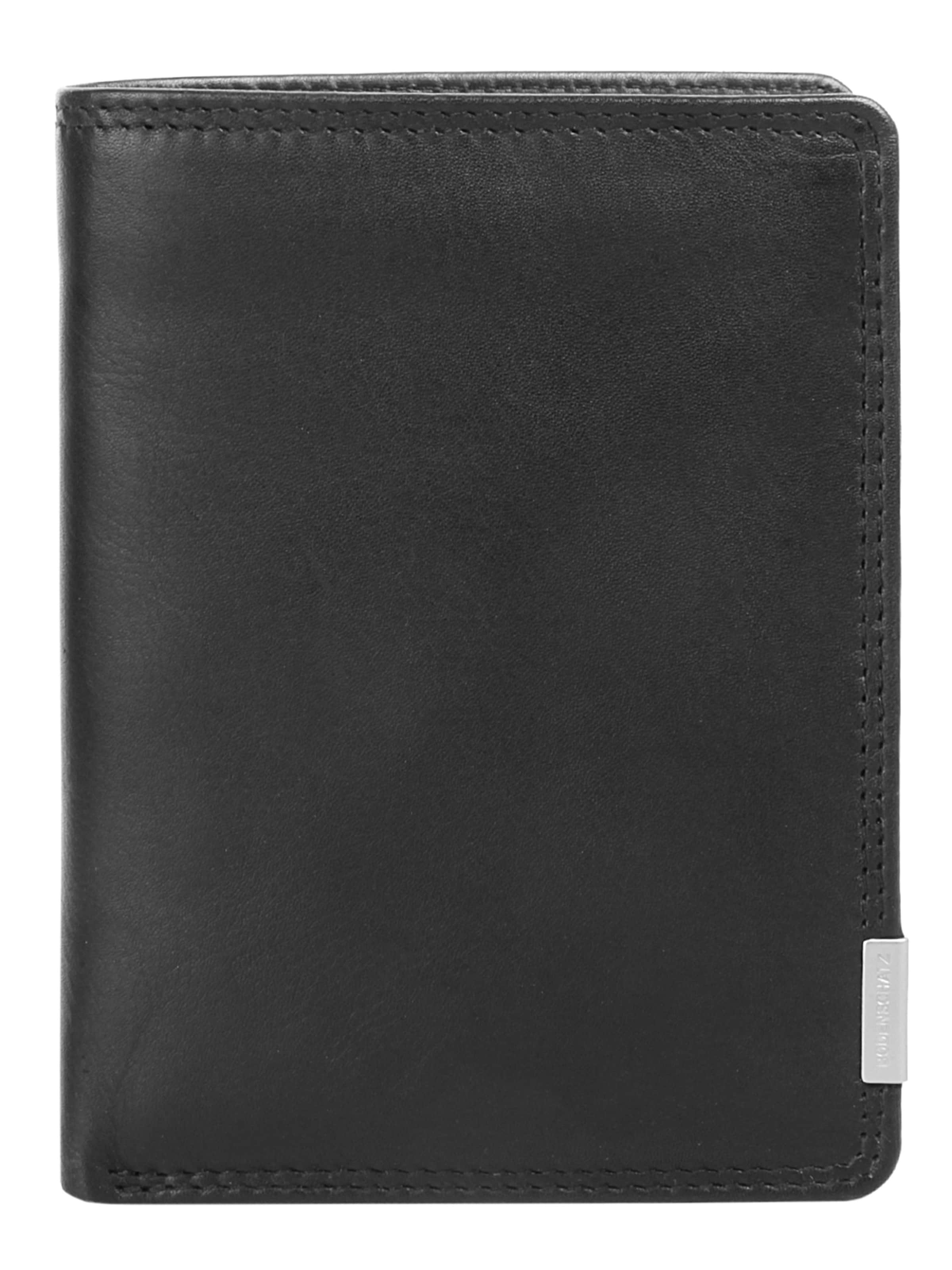 BODENSCHATZ Wallet in Black: front