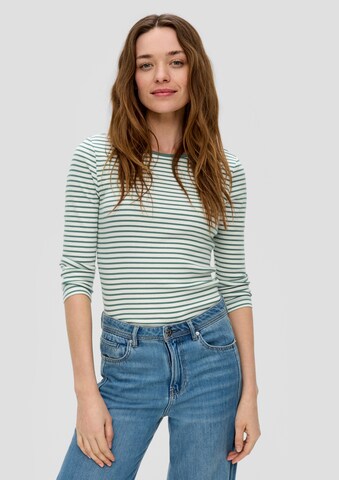 s.Oliver Shirt in Blauw: voorkant