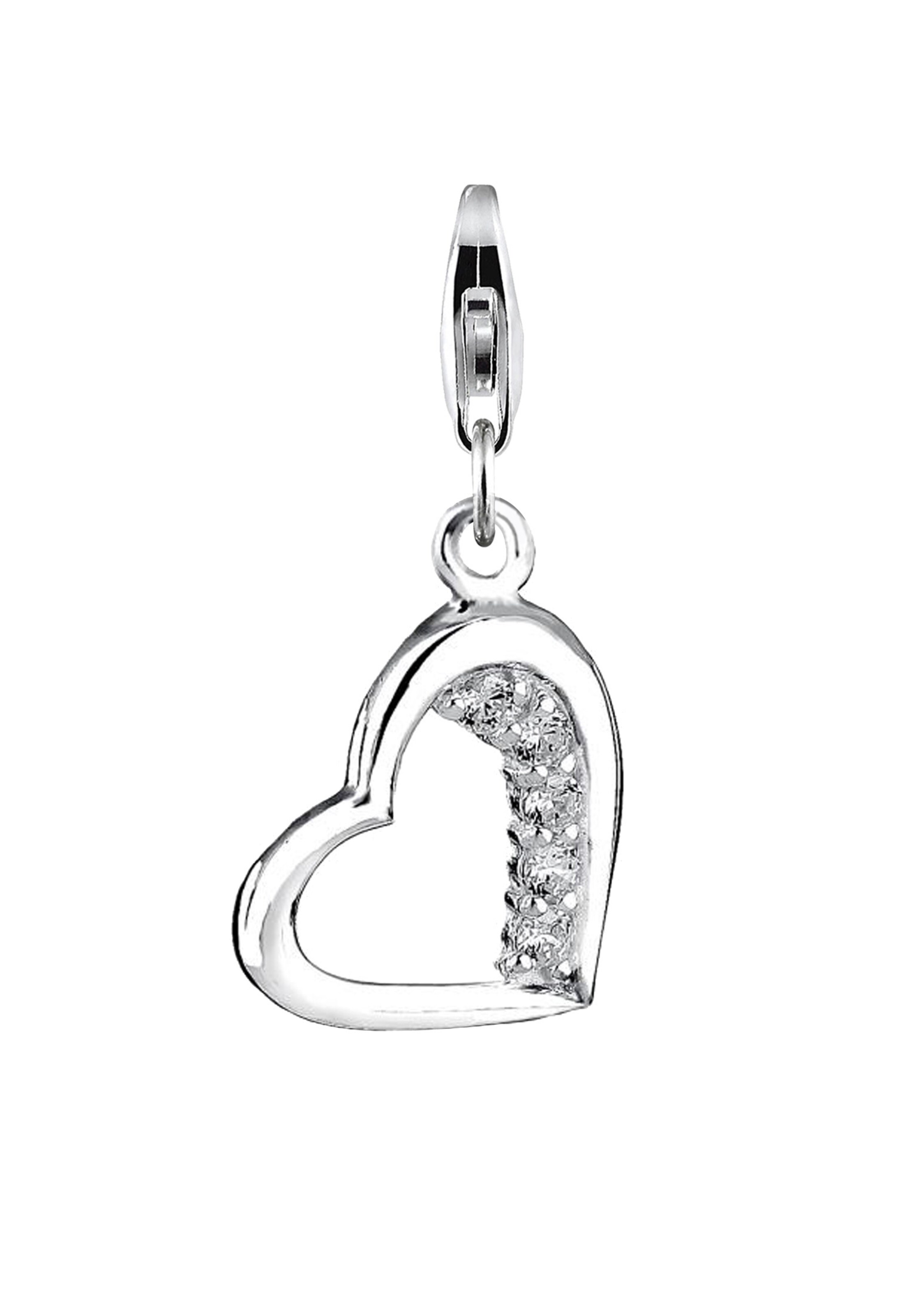 Nenalina Hangers 'Herz' in Zilver: voorkant