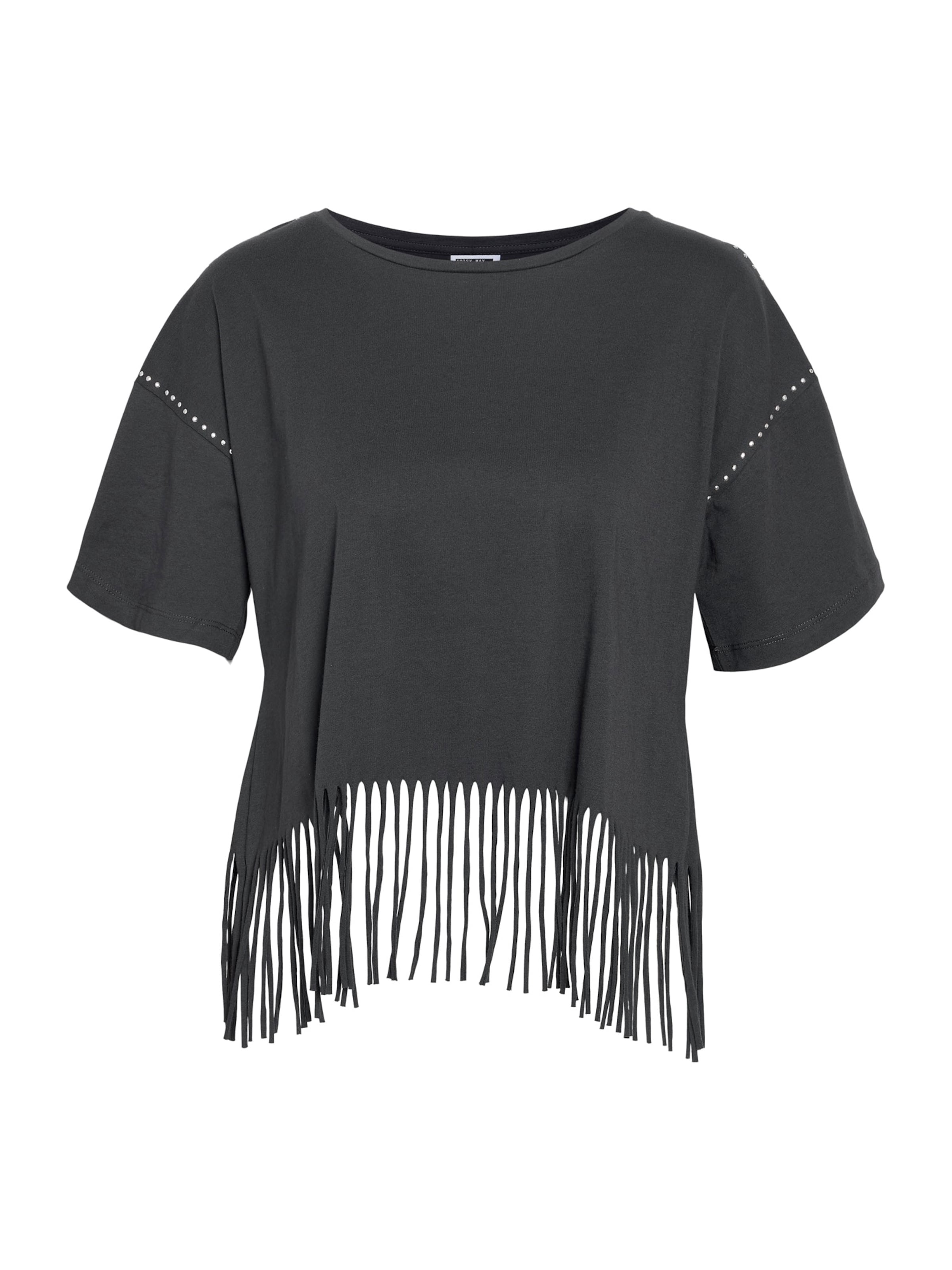 T-shirt 'NMGABY' Noisy may en gris : devant