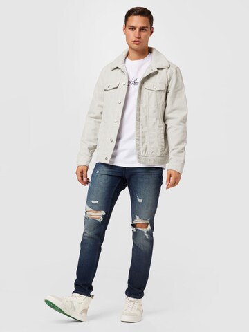 Veste mi-saison HOLLISTER en gris