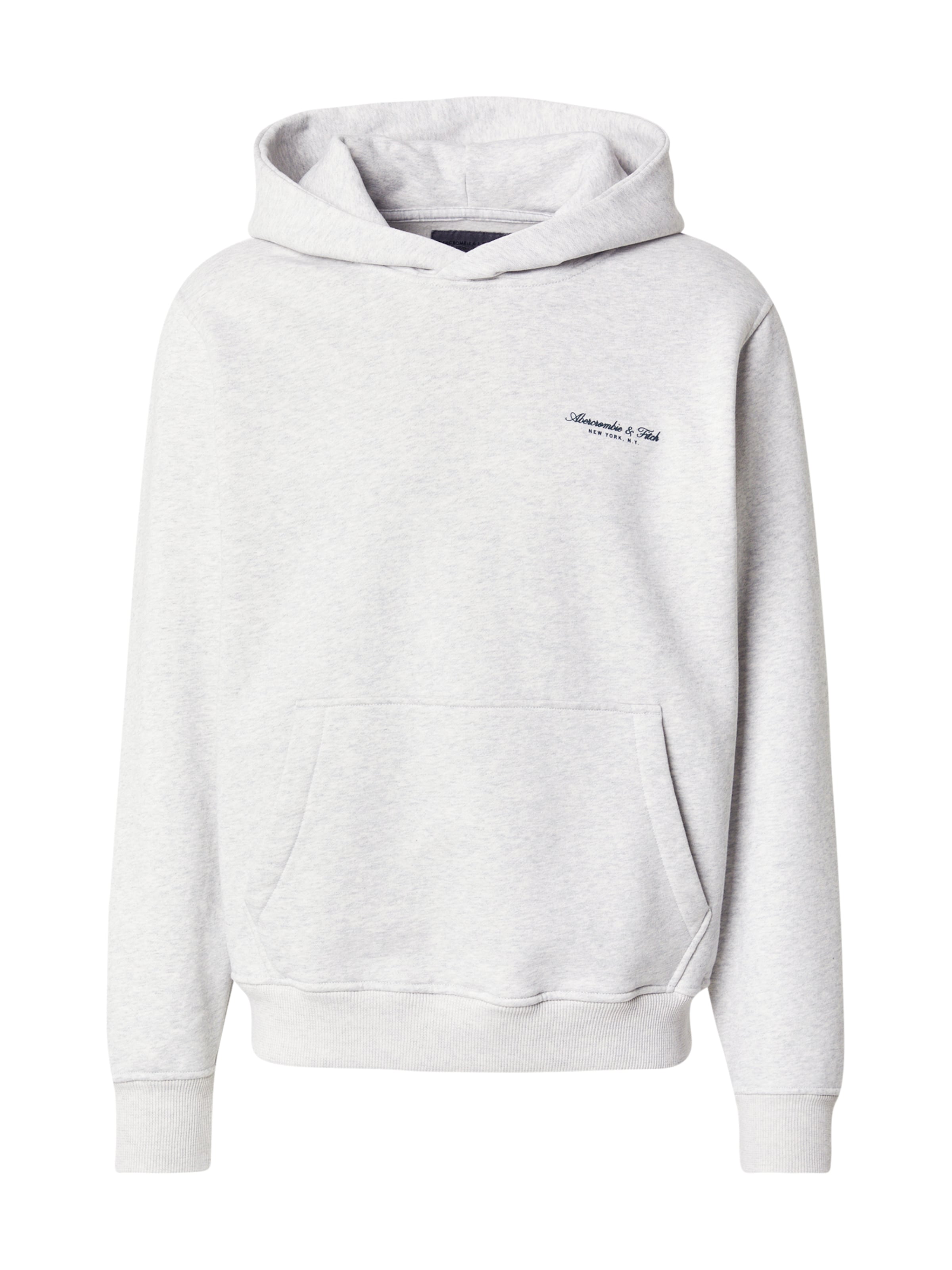 Abercrombie & Fitch - Sudadera en gris: frente