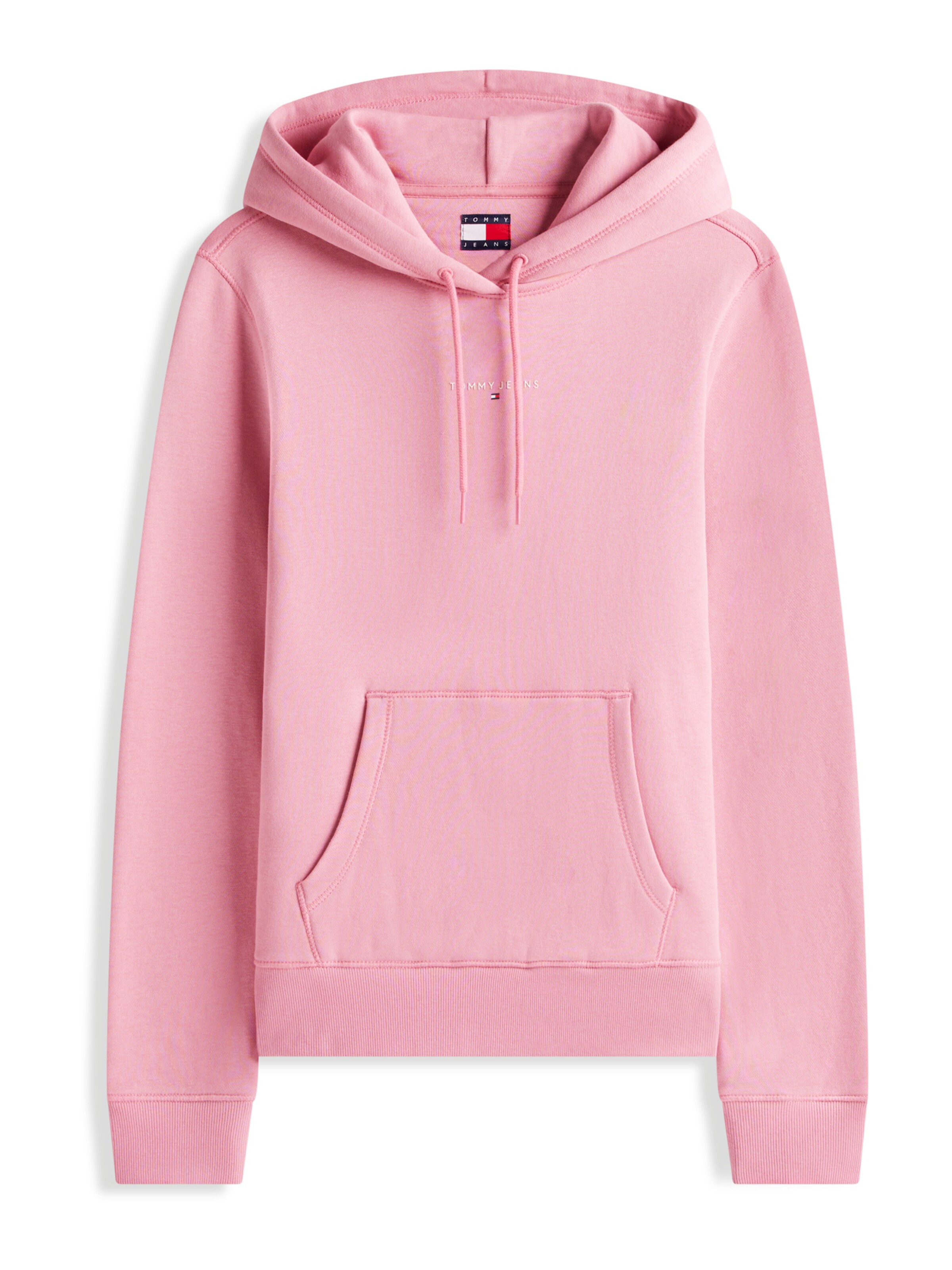 Tommy JeansSweater majica - roza boja: prednji dio