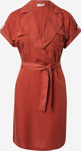 Robe-chemise 'VERA' Noisy may en marron : devant