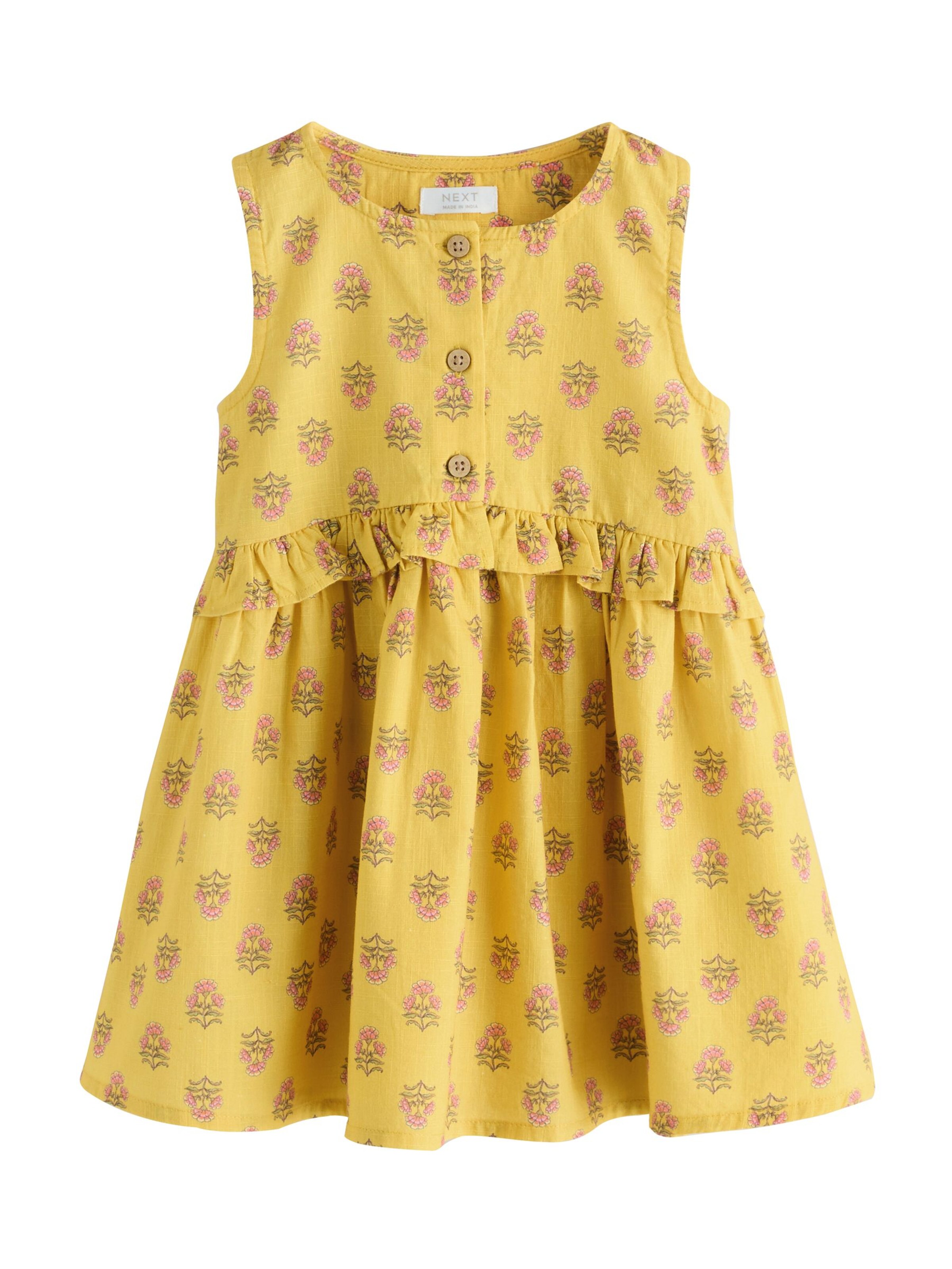 Abito di Next in giallo: frontale