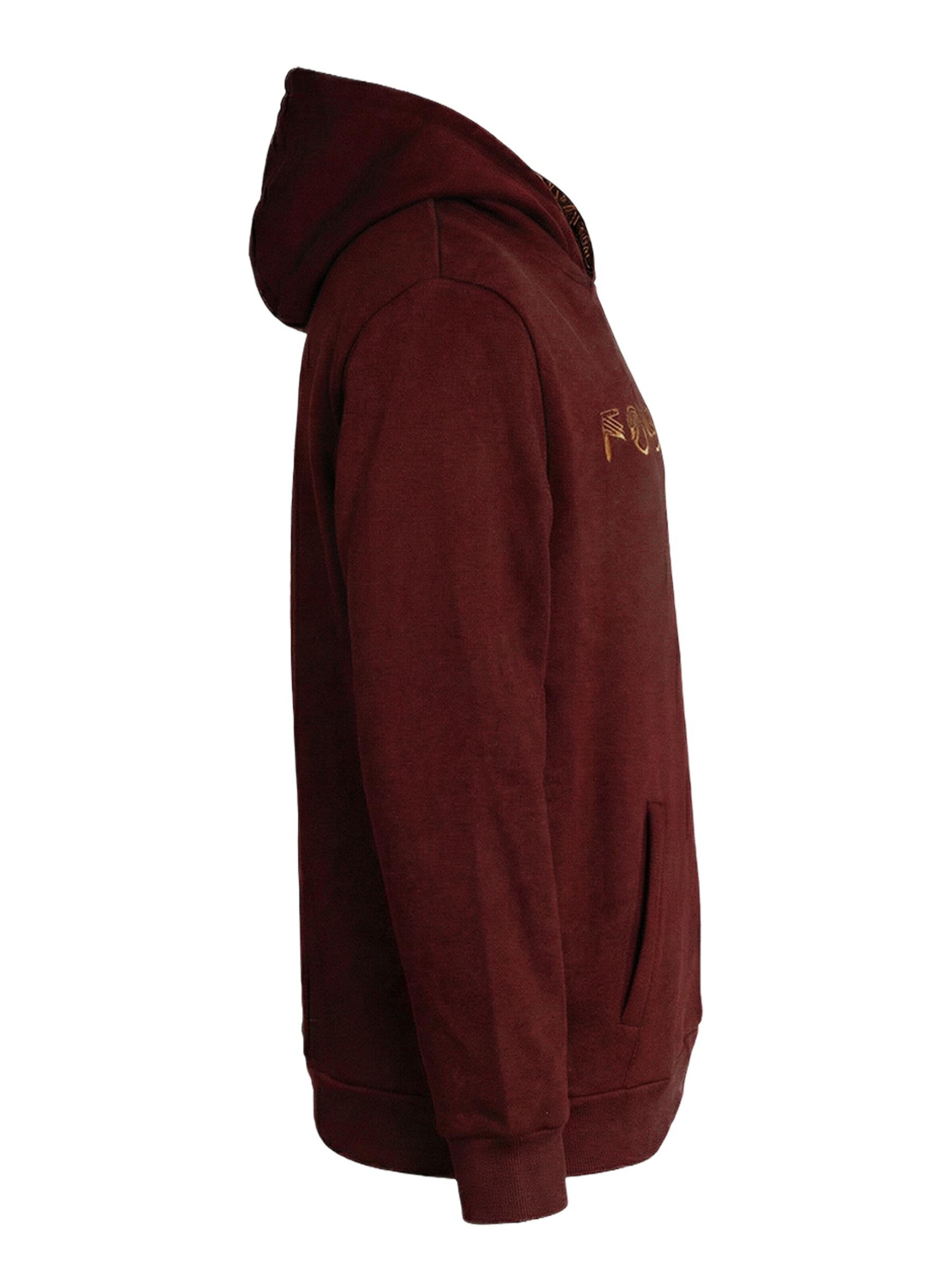 FORSBERG Sweatshirt 'Grunnson Hoodie'‌‌‌‌‌‌‌‌ in Rot