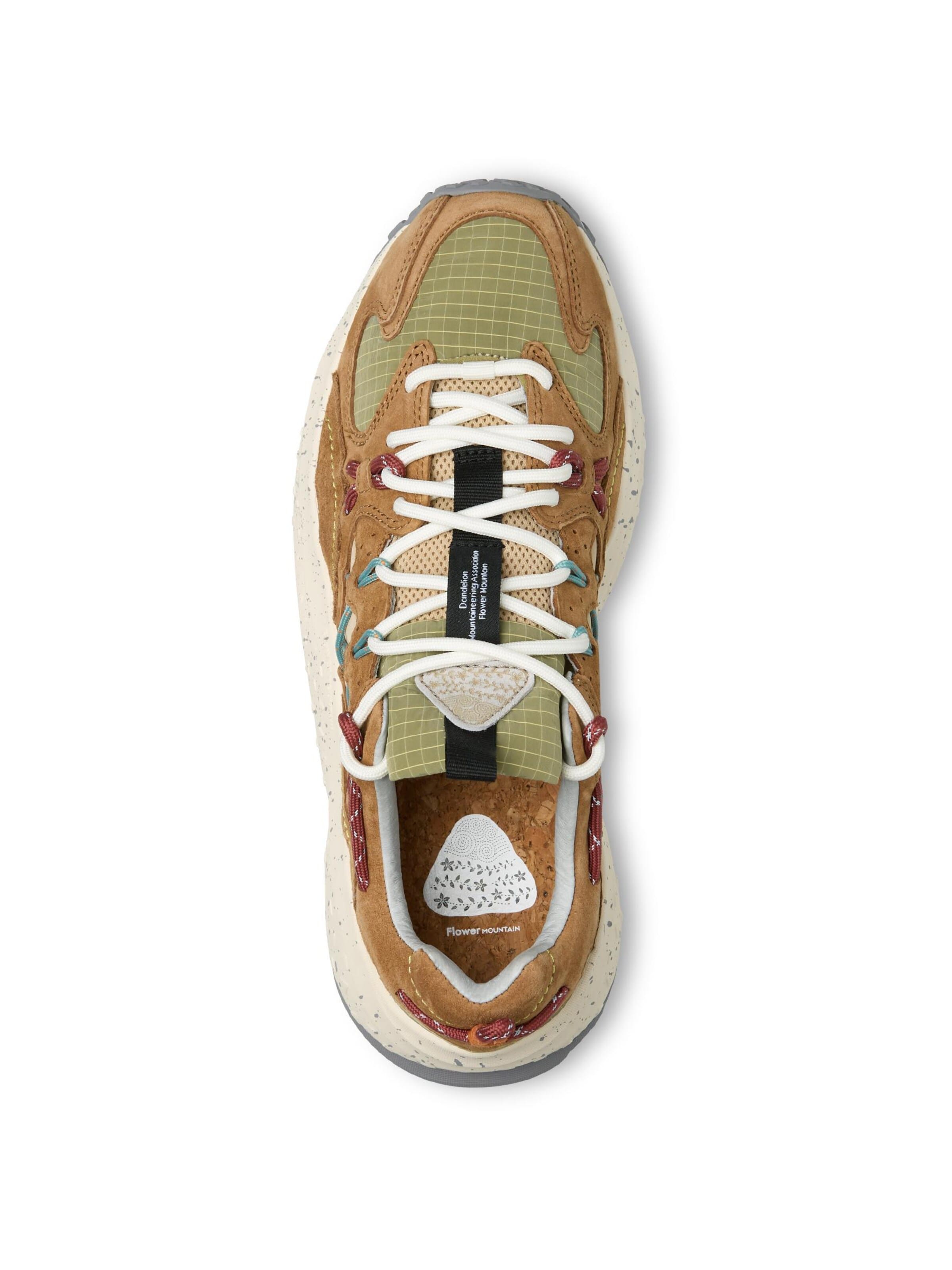 Flower Mountain Sneakers laag 'Yamabushi' in Beige