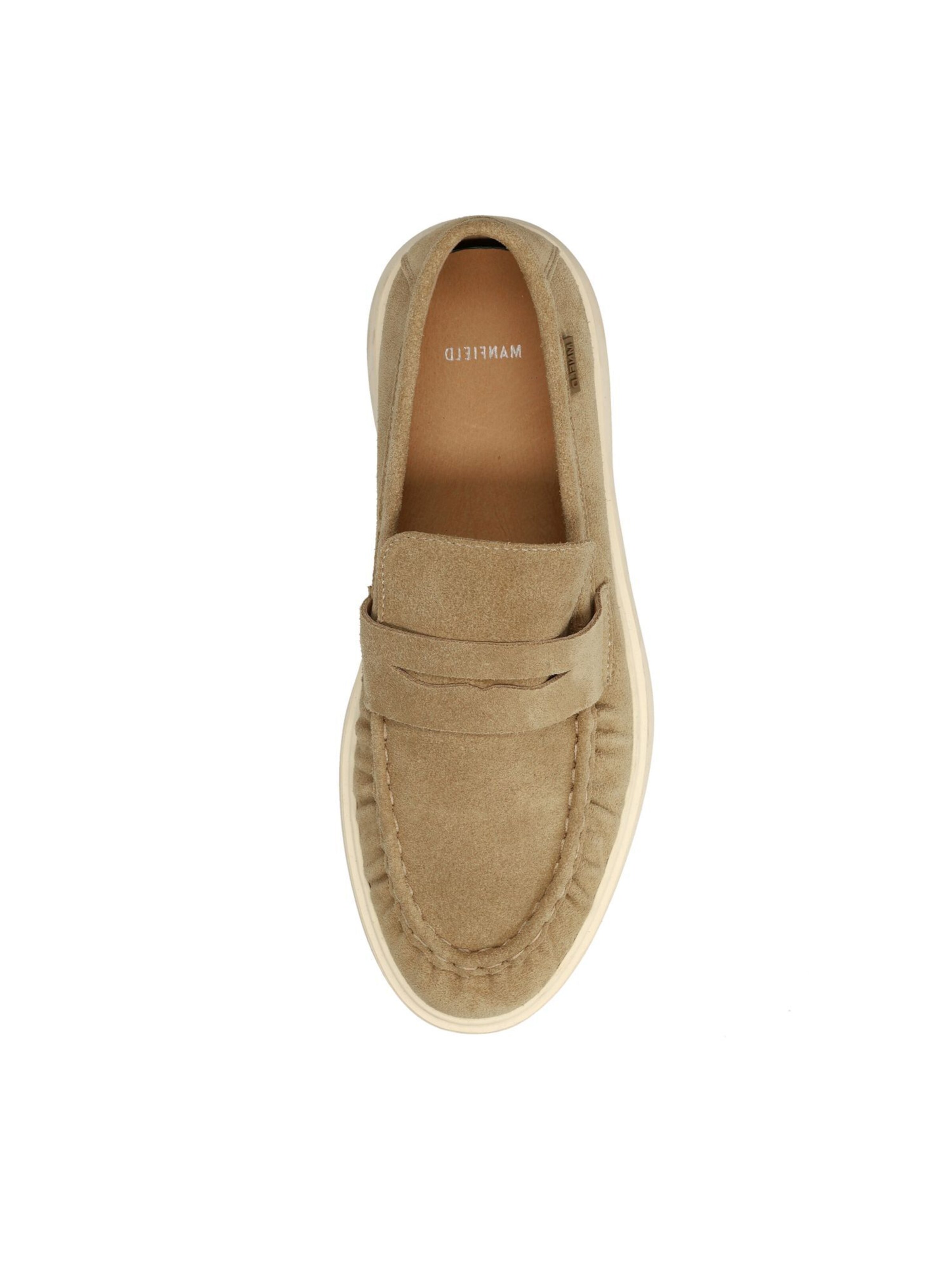 MANFIELD Mocassins in Beige