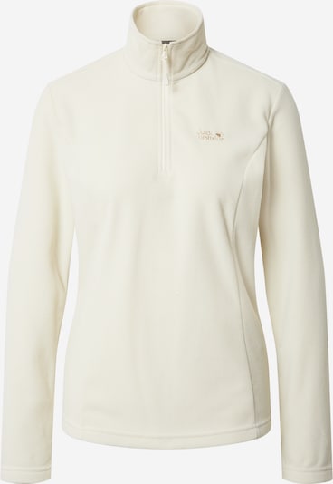 JACK WOLFSKIN Sportski pulover 'Gecko' u bijela, Pregled proizvoda