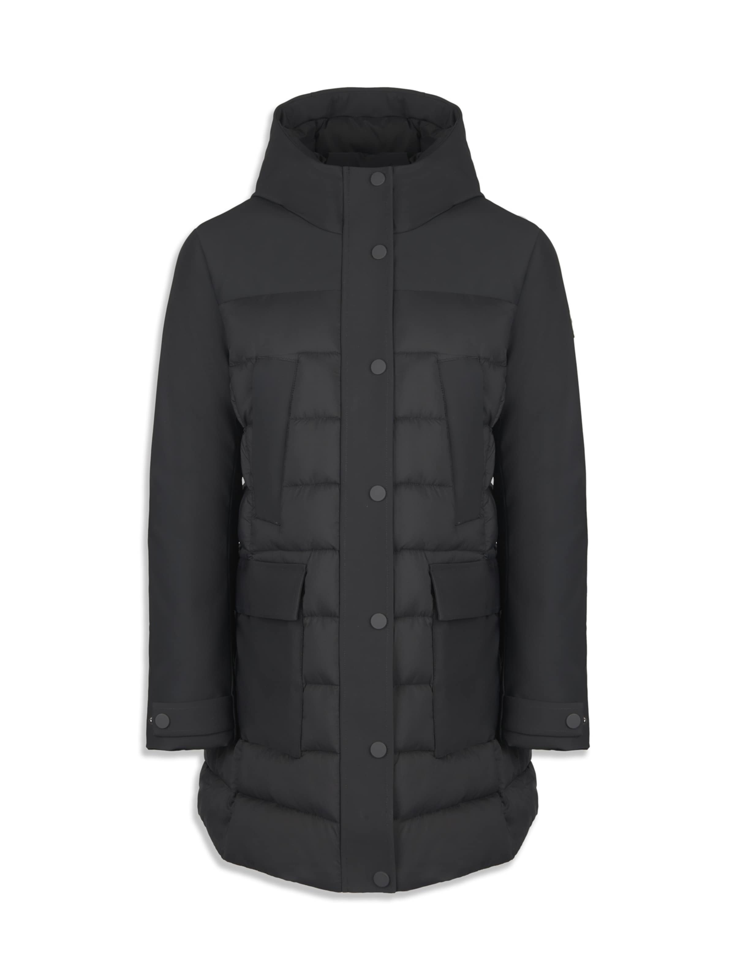 Canadian Classics - Casaco de inverno ' HECLA ' em preto: frente