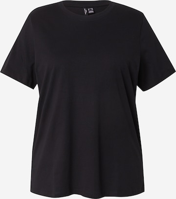 Maglietta 'VMPaulina' di Vero Moda Curve in nero: frontale