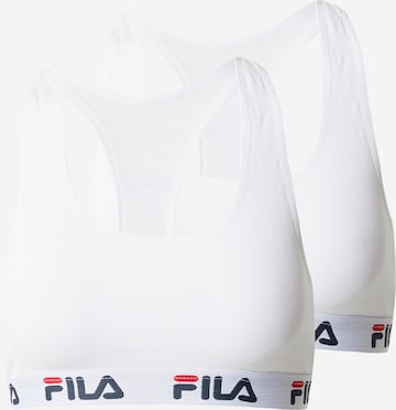 FILA Bra in White: front