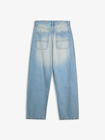 Bershka Baggy Jeans in Blauw