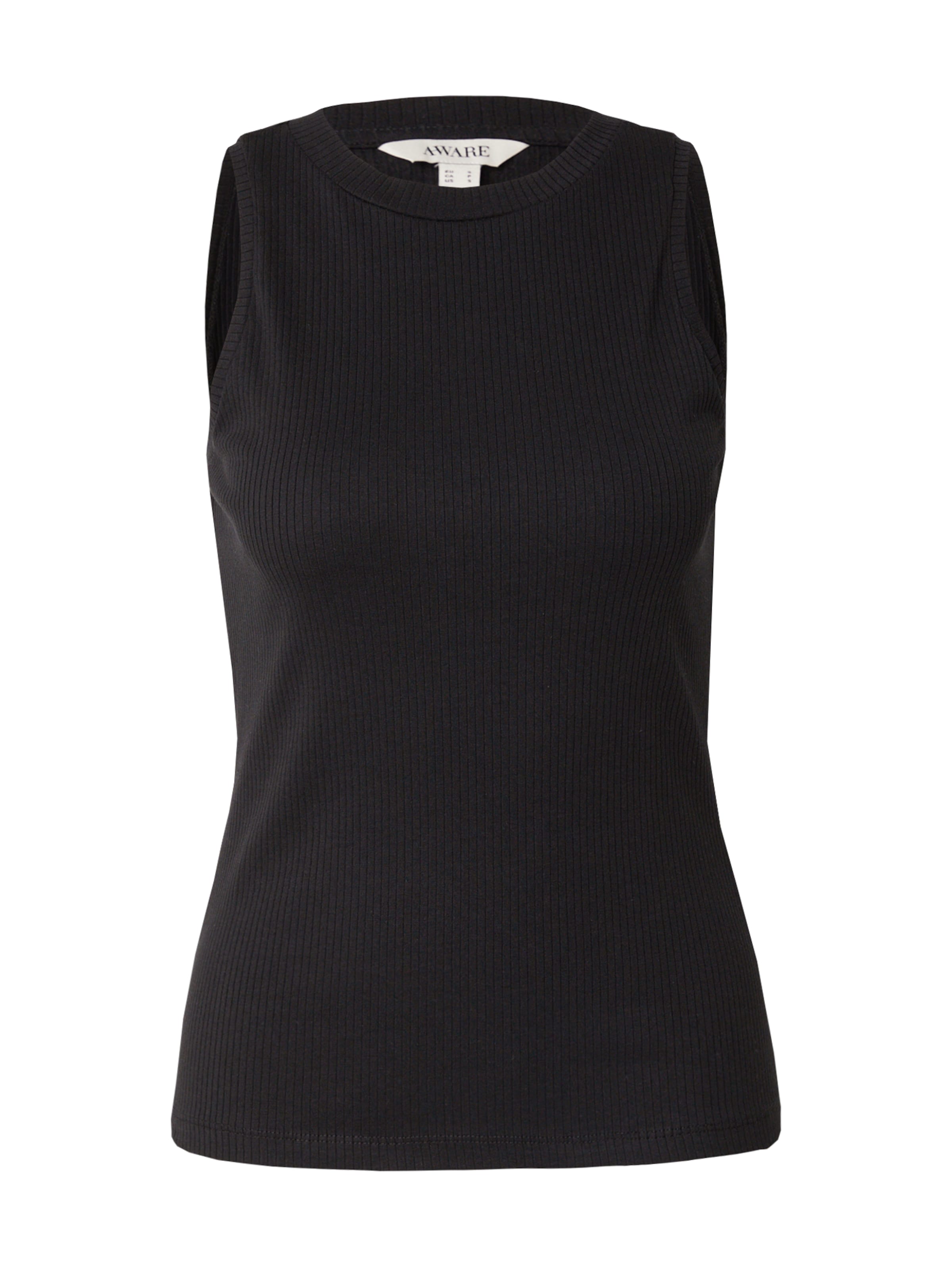 Aware Top 'VMLavender' - fekete: elől