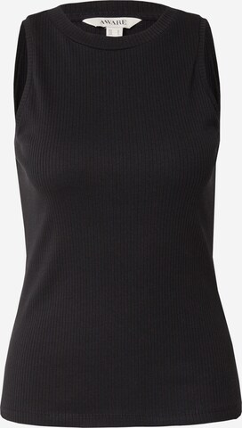 Aware Top 'LAVENDER' in Black: front