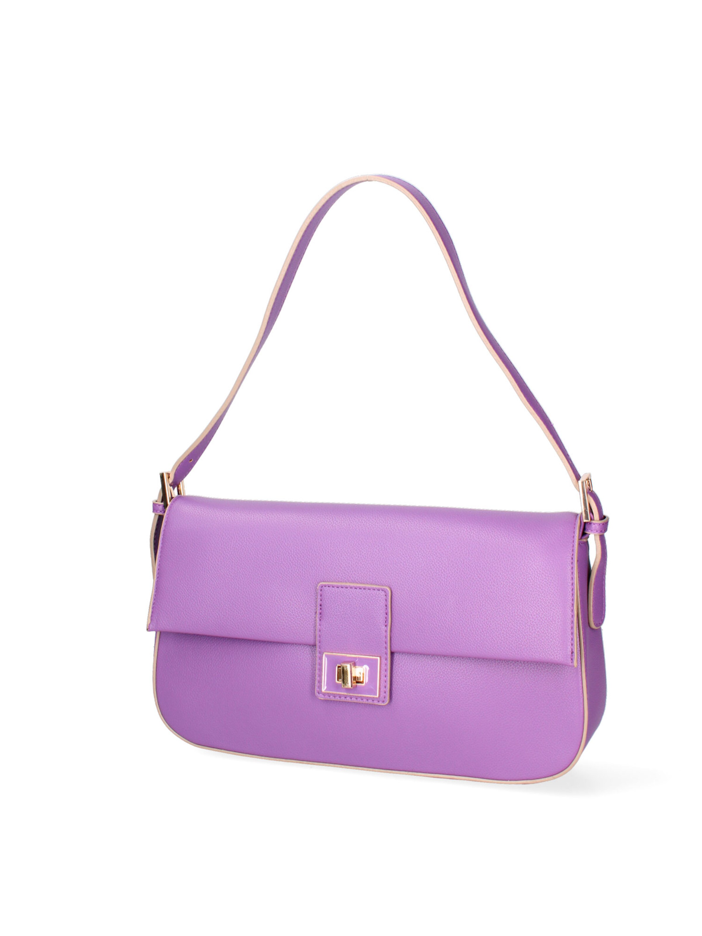 Borsa a spalla 'Borsa a Spalla Donna Calliope Ecopelle - Chiusura Girello' di Diana&Co. in lilla