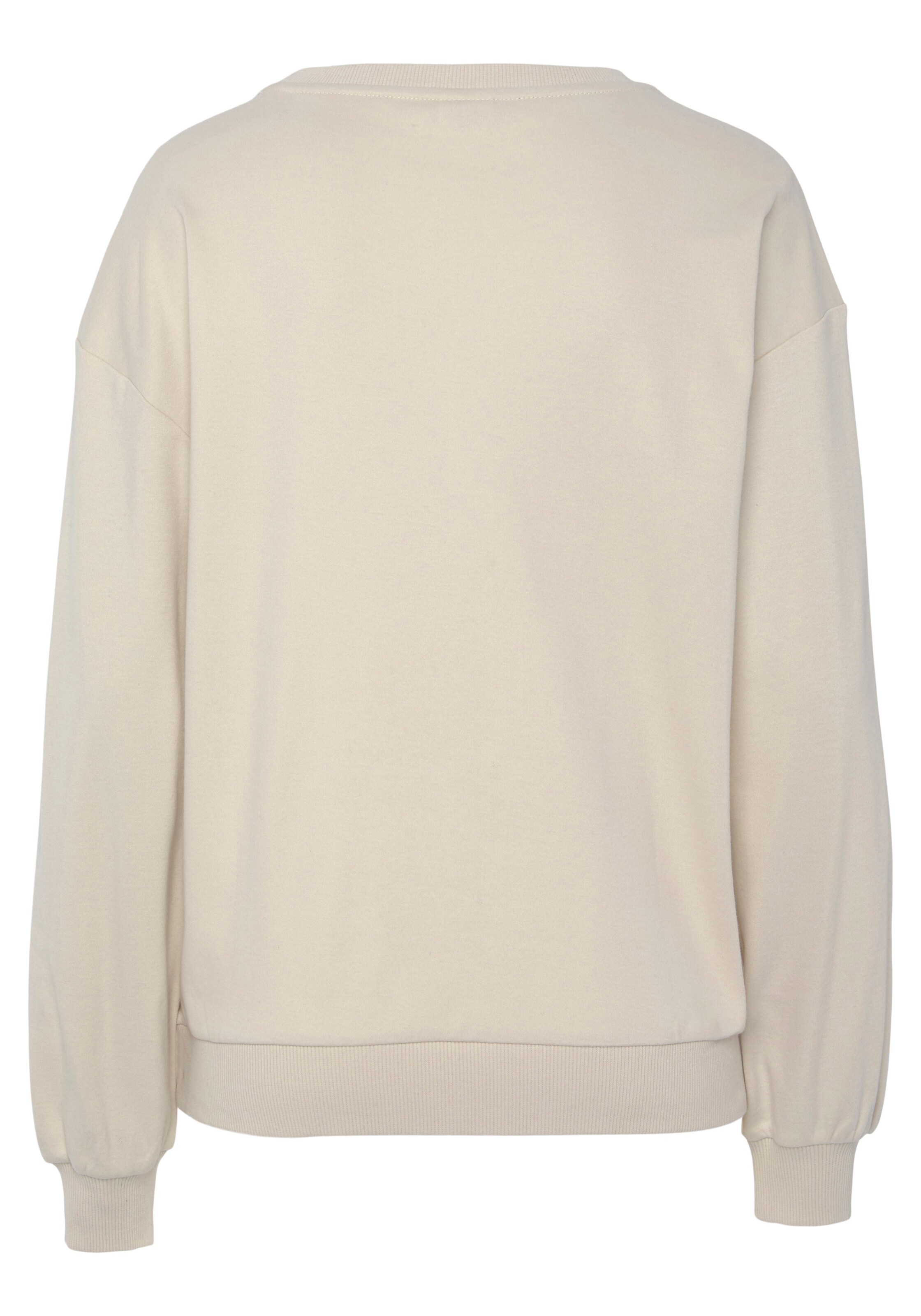 LASCANA - Sudadera en beige