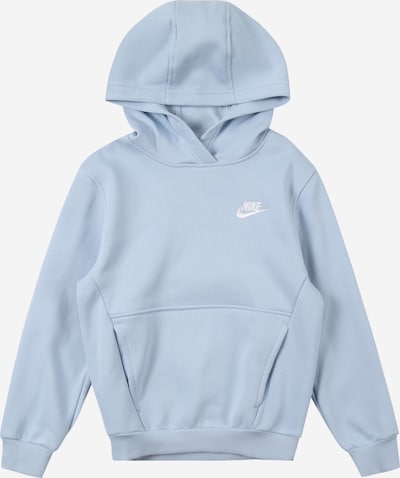 Nike Sportswear Majica 'CLUB FLEECE' | pastelno modra / bela barva, Prikaz izdelka