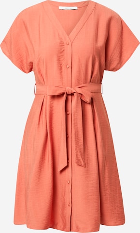 Robe-chemise 'Thora' ABOUT YOU en orange : devant