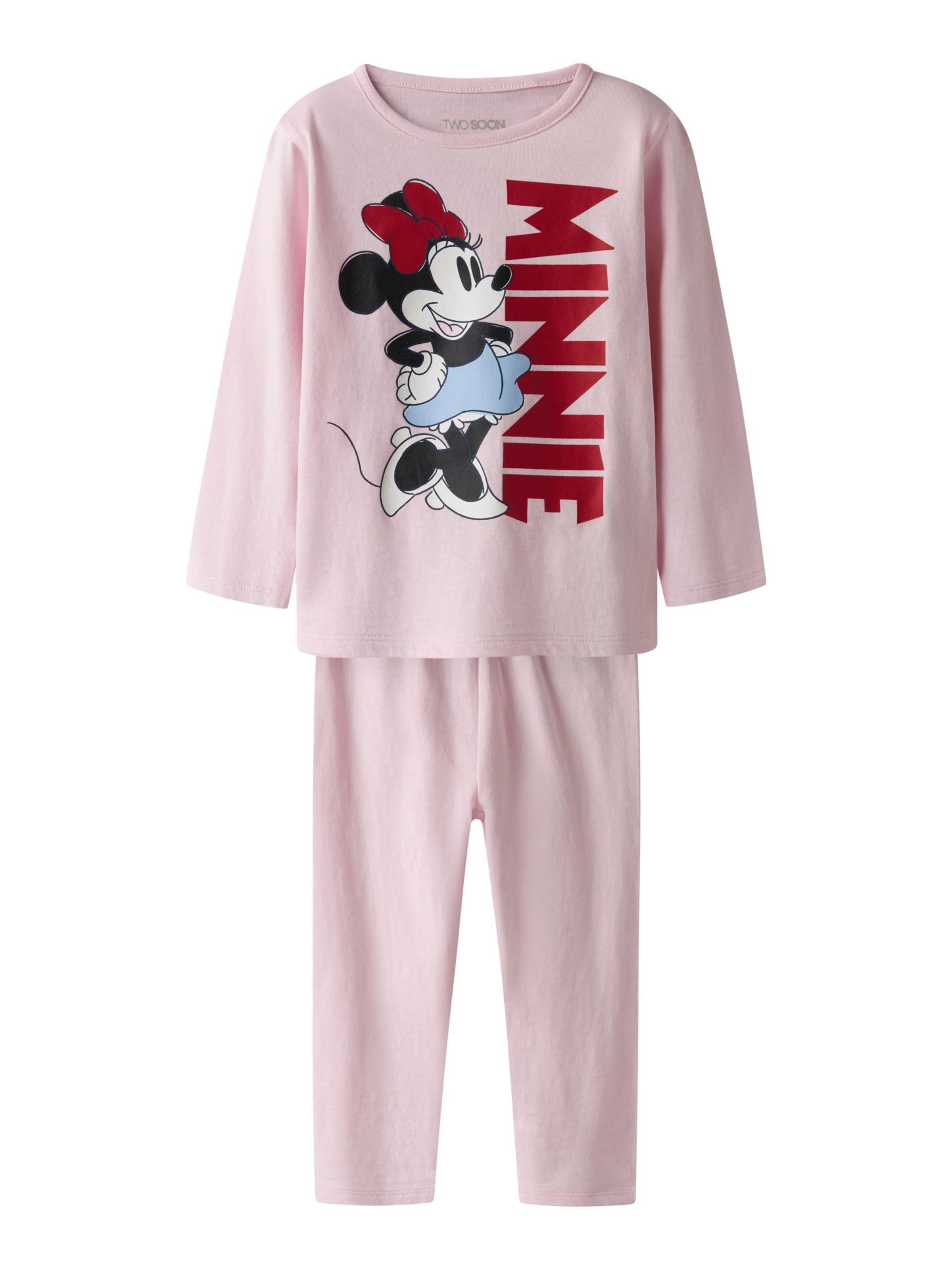 TWO SOON Nattøj 'Minnie' i pink: forside