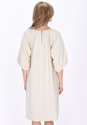 usha WHITE LABEL - Vestido 'Minimalistic' em bege