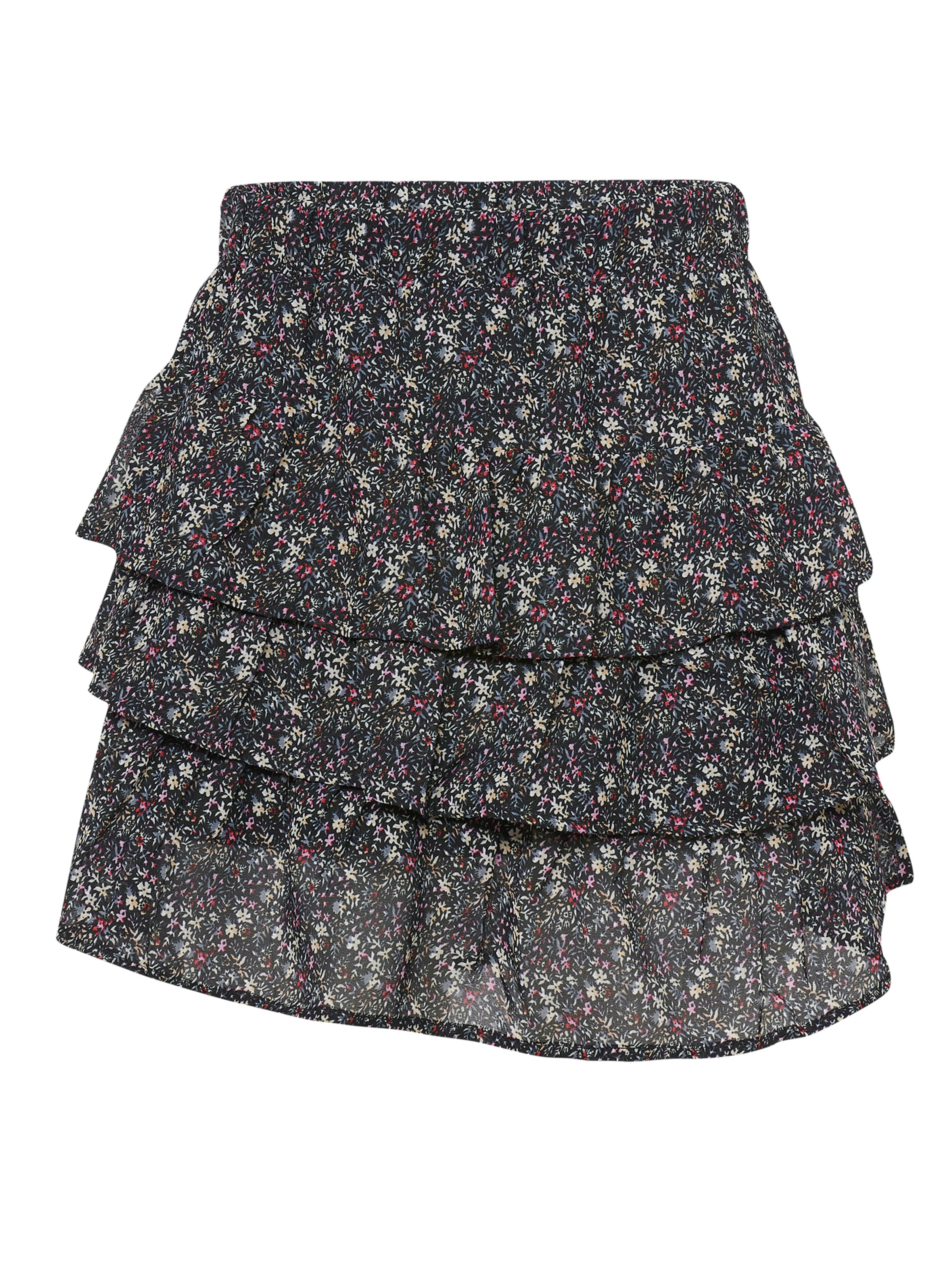 juoda KOROSHI Sijonas: priekis