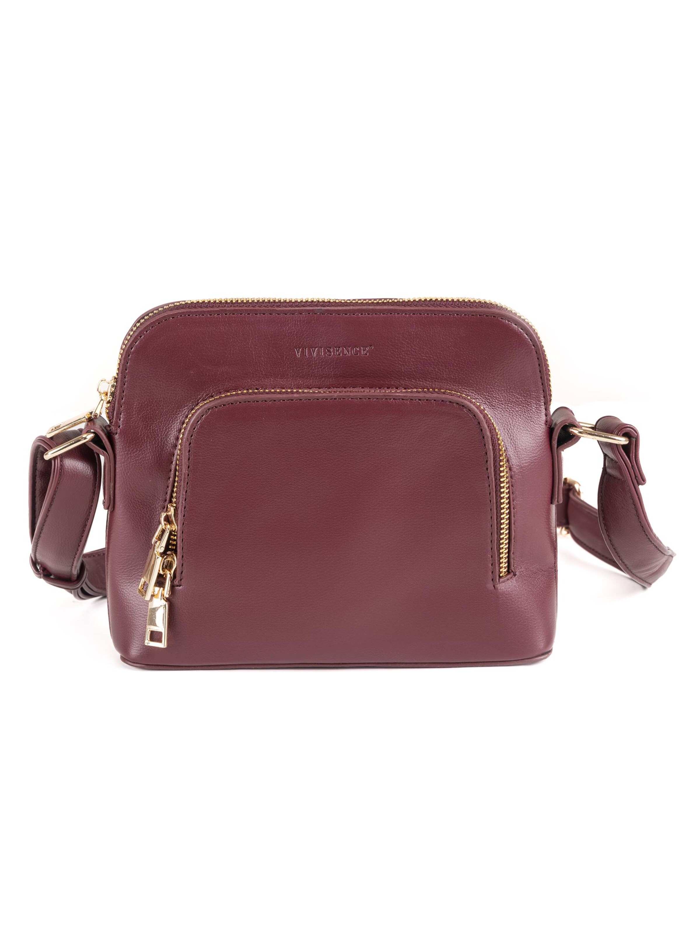 Vivisence Handtasche 'T0002'‌‌‌‌‌‌‌ in burgunder, Produktansicht