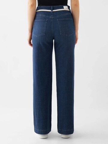 Dawn Regular Jeans 'Dew Flared French Pocket' in Blue