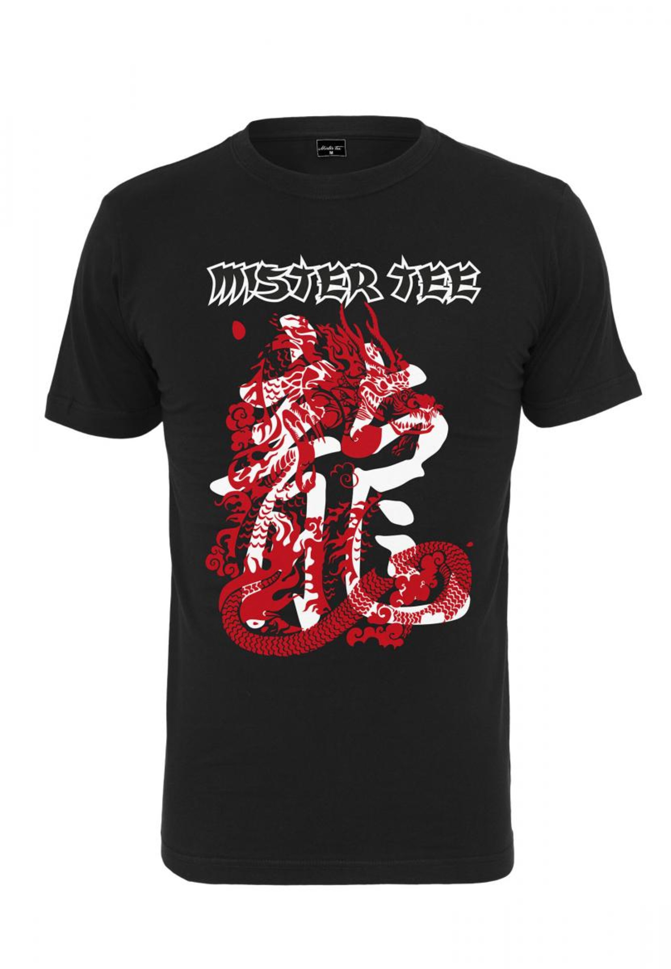 Mister Tee Shirt in Black: front