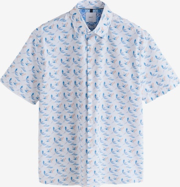 Coupe regular Chemise Next en blanc : devant