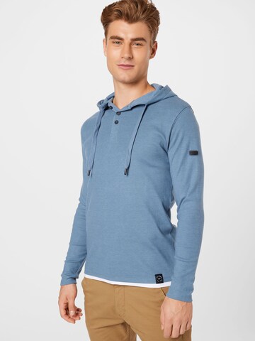 Key Largo Sweatshirt 'Saragossa' in Blauw: voorkant