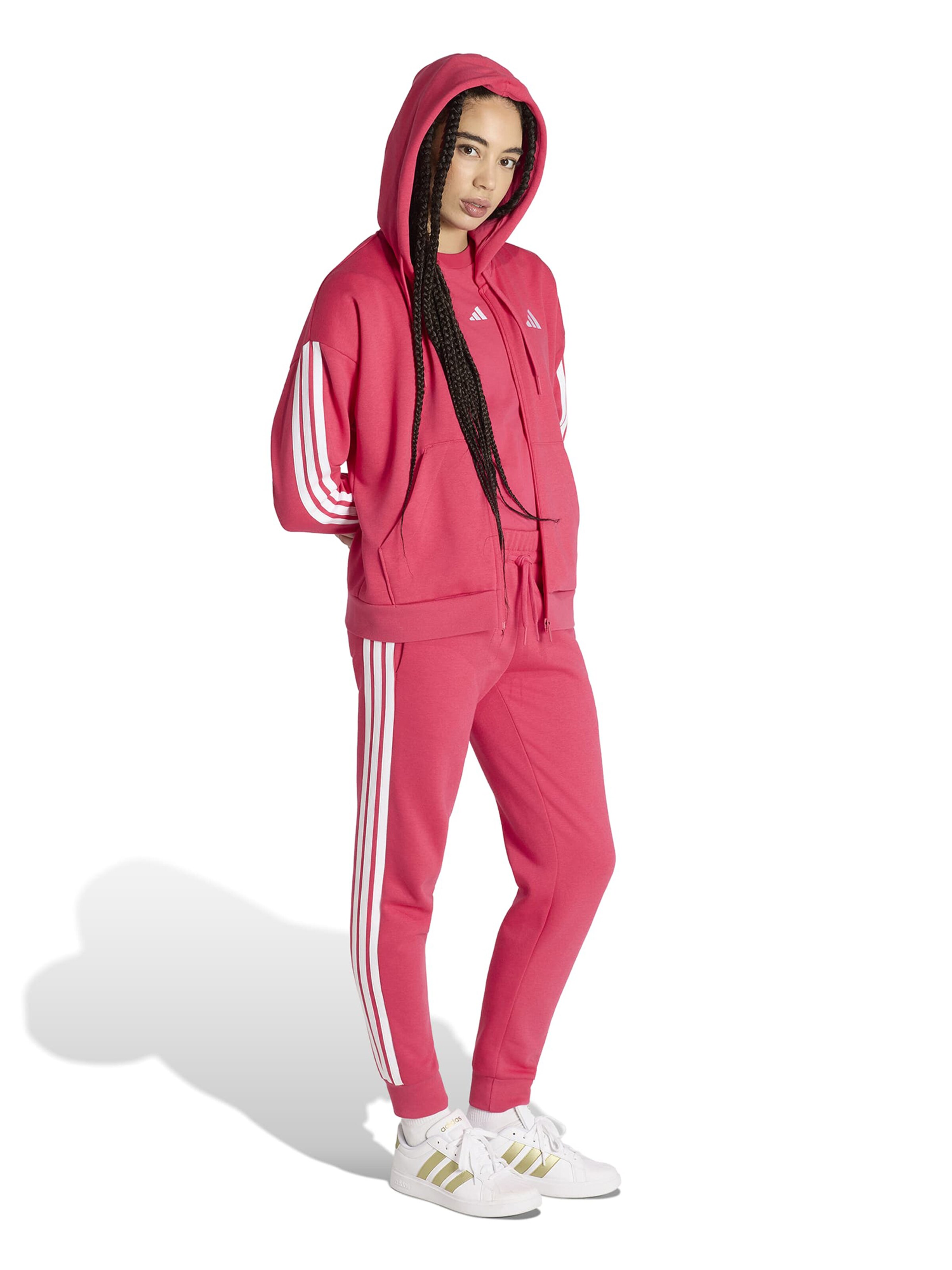 Giacca di felpa sportiva 'Essentials' di ADIDAS SPORTSWEAR in rosa
