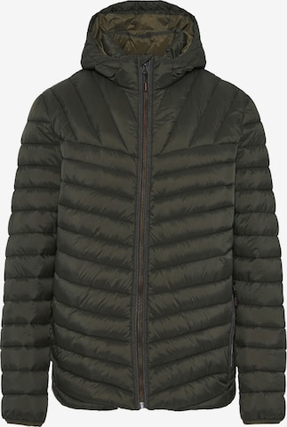 zaļš Funky Buddha Ziemas jaka: no priekšpuses