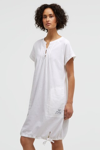 Soccx Summer Dress in White: front