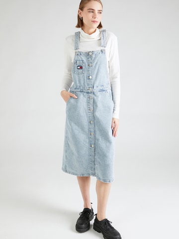 Robe Tommy Jeans en bleu : devant