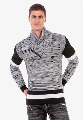 CIPO & BAXX Sweater in Mixed colors: front