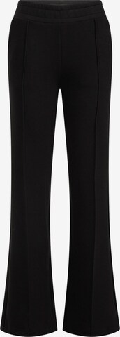 WE Fashion Pleated Pants in Black: front