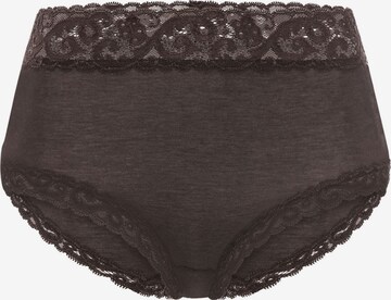Slip ' Moments ' Hanro en marron : devant