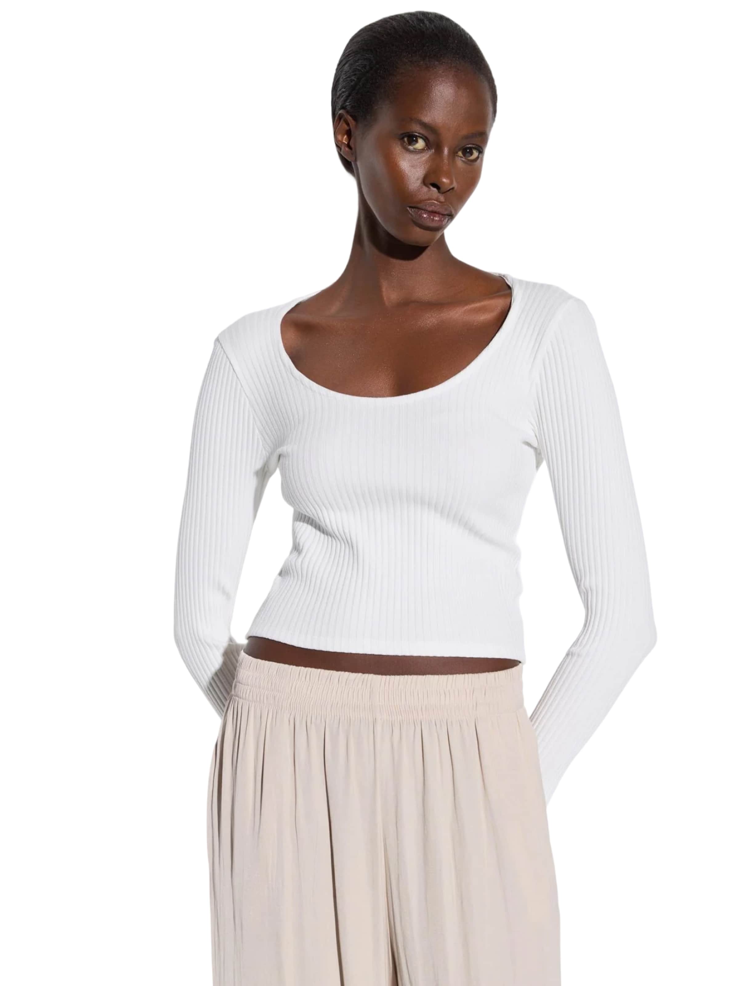 No Matter What Shirt in Wit