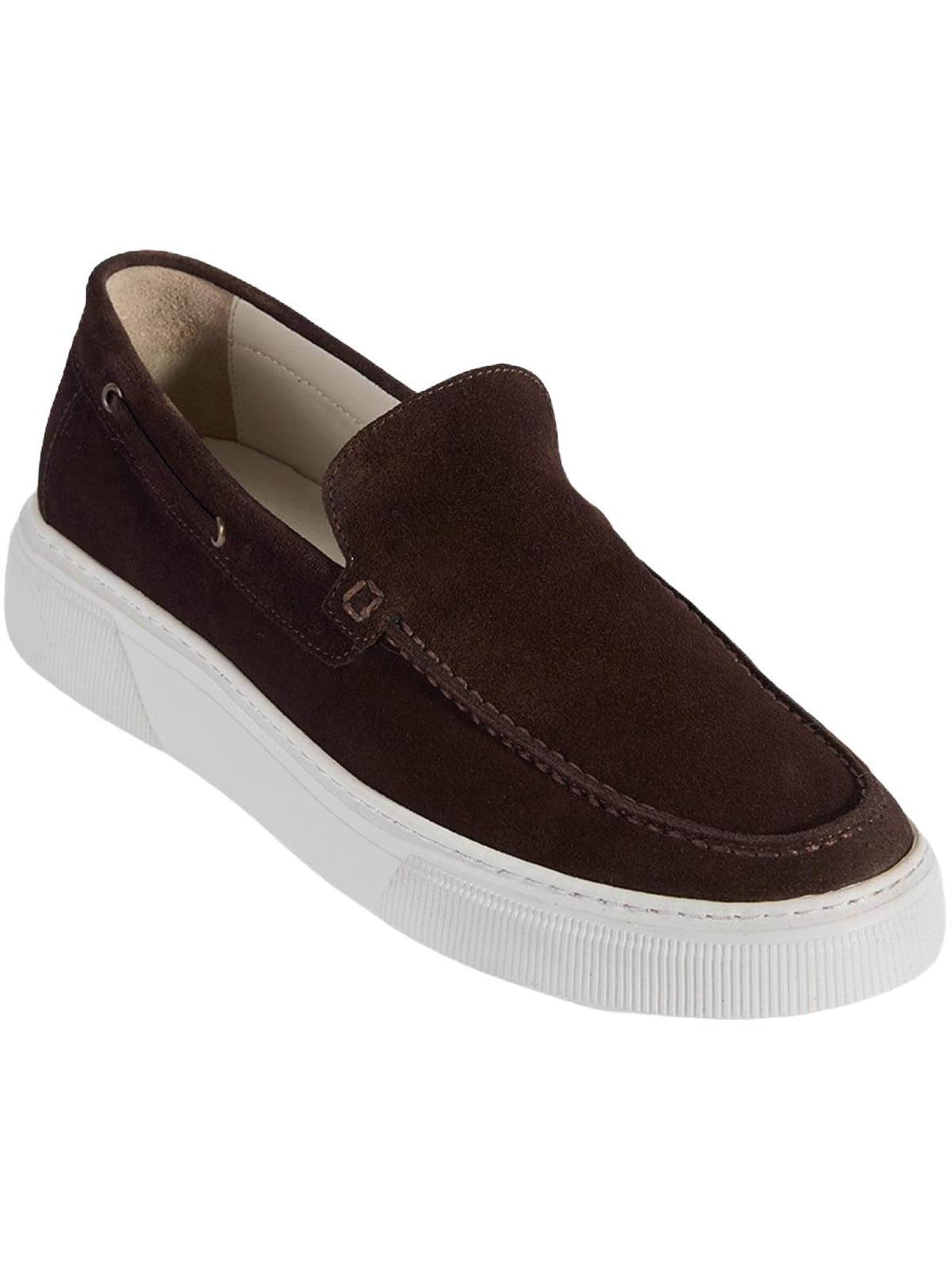 Desa Slip-ons 'Beleg' in Brown