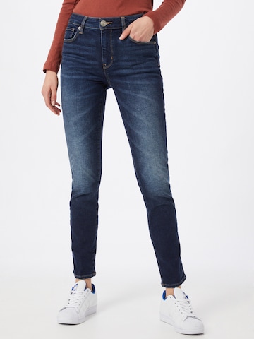 American Eagle Slimfit Jeans in Blauw: voorkant