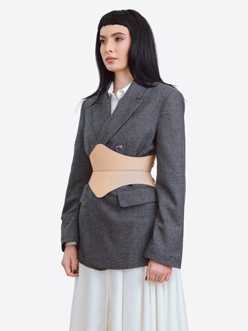 Haute Cuir Belt 'Soreen' in Beige