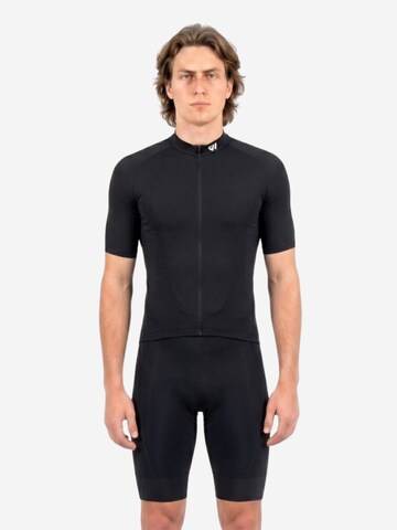 WULIBIKE - Ropa para correr 'Radsport-Set 'Aero-Kompression'' en negro
