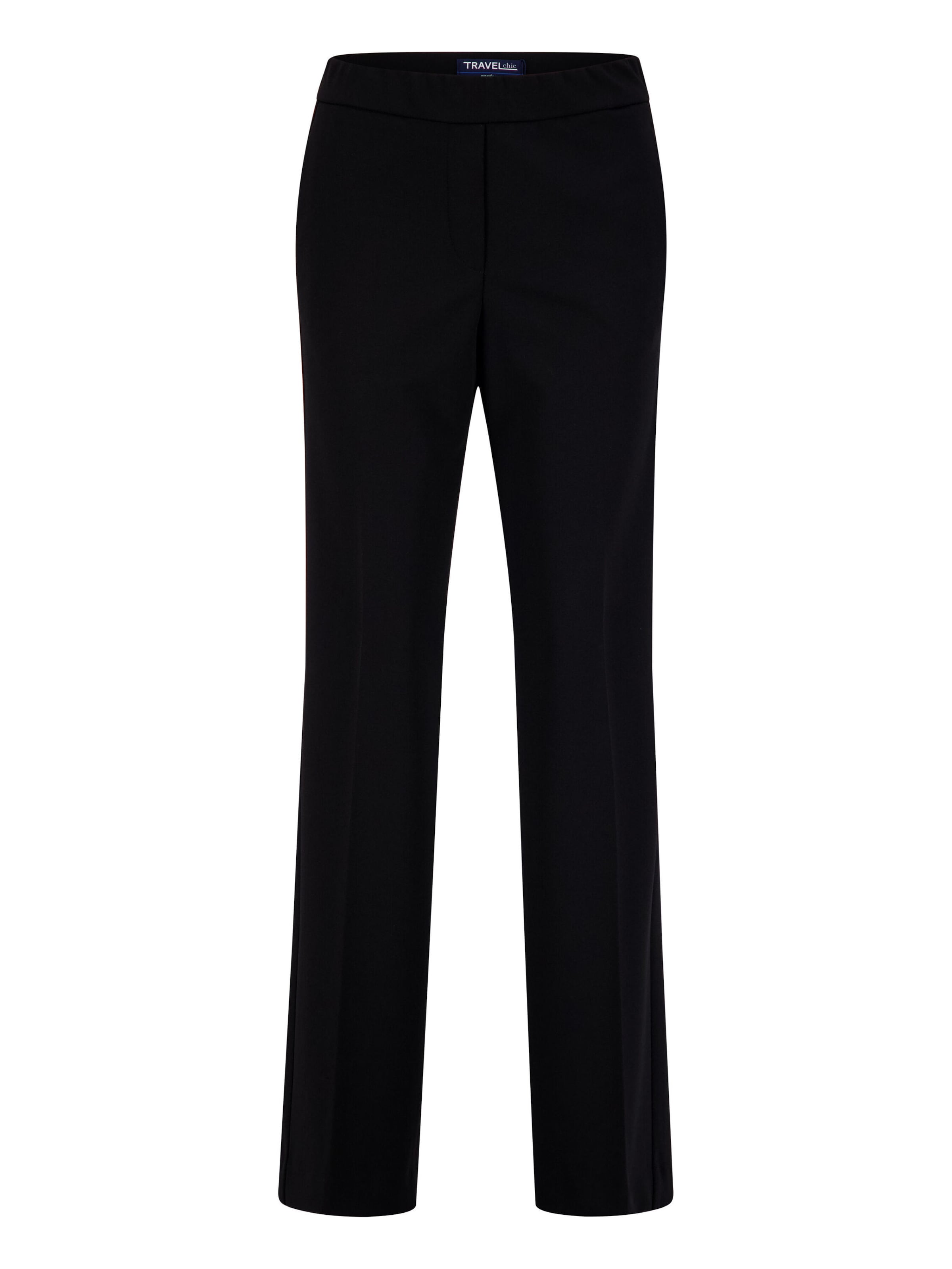 ATELIER GARDEUR Regular Trousers in Black: front